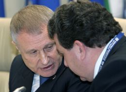 Григорий Суркис и Сергей Куницын