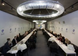 Participants in the scientific conference