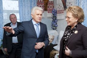 Valentina Matvienko and Vladimir Livin