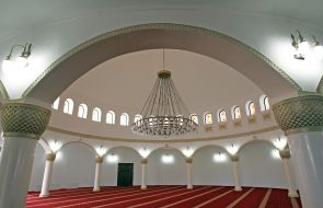 Prayer hall Ar-Rahma Mosque