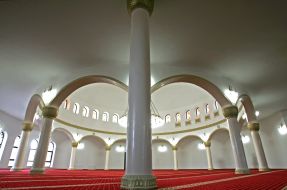 Prayer hall Ar-Rahma Mosque