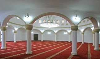 Prayer hall Ar-Rahma Mosque