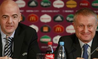 Grigoriy Surkis and Gianni Infantino