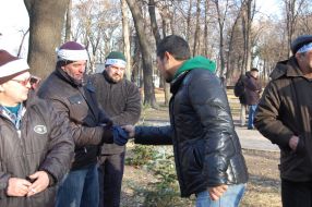 Activists of public motion «Gorod 2.0»