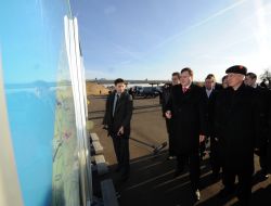 Николай Азаров на трассе Львов-Краковец