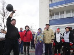 Учасники Всеукраїнського зльоту моржів