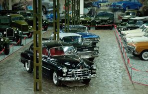 The exhibits of the Museum of Early Soviet vehicles