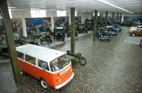 The exhibits of the Museum of Early Soviet vehicles