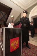 Servicemen of the Black sea fleet of Russia