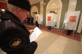 Servicemen of the Black sea fleet of Russia