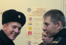 Servicemen of the Black sea fleet of Russia