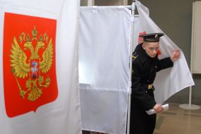 Servicemen of the Black sea fleet of Russia