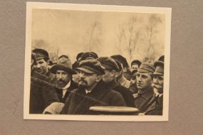 Photoreproduction depicts Lenin