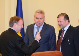 Aleksandr Lavrinovich, Vasiliy Stashuk and Viktor Baloga