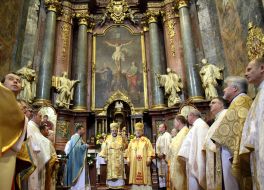 The solemn liturgy of the church and the consecration of the Jesuits