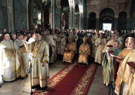 The solemn liturgy of the church and the consecration of the Jesuits