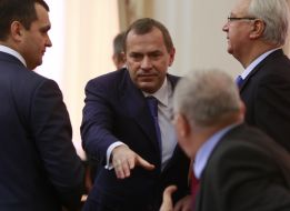 Andrey Klyuev and Vitaliy Zakharchenko