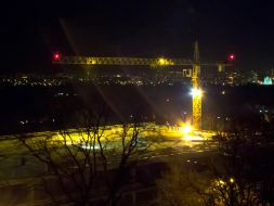 Building of helipad on the Park avenue