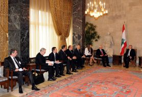 Nikolay Azarov and Michel Sleiman