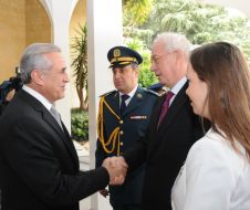 Nikolay Azarov and Michel Sleiman