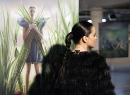 Дарія Астаф'єва на фотовиставці «Смарагдова серія»