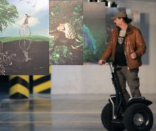 Sergey Poyarkov at the photo exhibition "The Emerald Series"