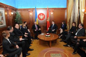 Nikolay Azarov and Igor Luksic