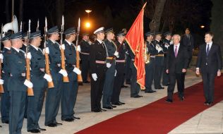 Nikolay Azarov and Igor Luksic