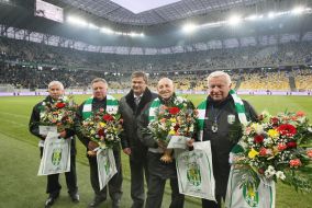 The veterans of FС "Carpathians"