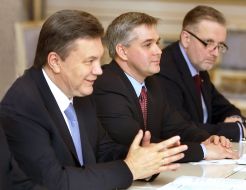 Viktor Yanukovych and Andrey Goncharuk