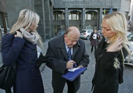 Stanislav Shushkevich and FEMEN