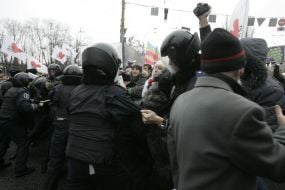 Supporters of Tymoshenko stormed the Court of Appeal
