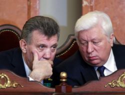 Sergey Kivalov and Viktor Pshonka