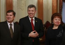 Anatoliy Golovin, Nina Karpachova and Sergey Kivalov
