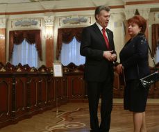 Nina Karpachova and Sergey Kivalov