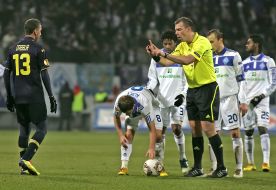 Soccer. FC "Dinamo" (Kiev, Ukraine) vs. FC "Maccabi" (Tel-Aviv, Israel)