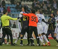 Soccer. FC "Dinamo" (Kiev, Ukraine) vs. FC "Maccabi" (Tel-Aviv, Israel)