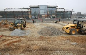 Building of new terminal in Zhulyany