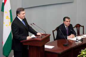 Віктор Янукович та Емомалі Рахмон
