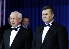 Viktor Yannukovich and Nikolay Azarov