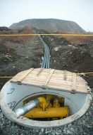 Burying the pipeline