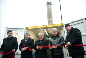 Start of the project for the extraction of landfill gas