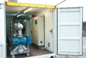 Biogas energy sector