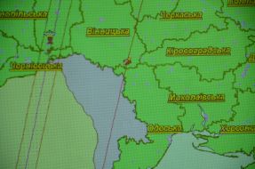 Траекторії польоту супутника 