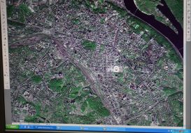 Фрагмент космічної зйомки з супутника 