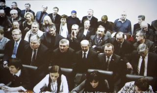 A fragment of a broadcast meeting Kaas