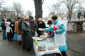 Пункт питания для малообеспеченных