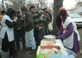 Пункт питания для малообеспеченных