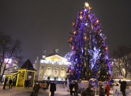 Новогодняя ёлка во Львове