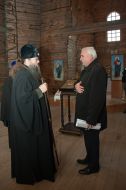 Mikhail Levchenko and Archbishop Luka 